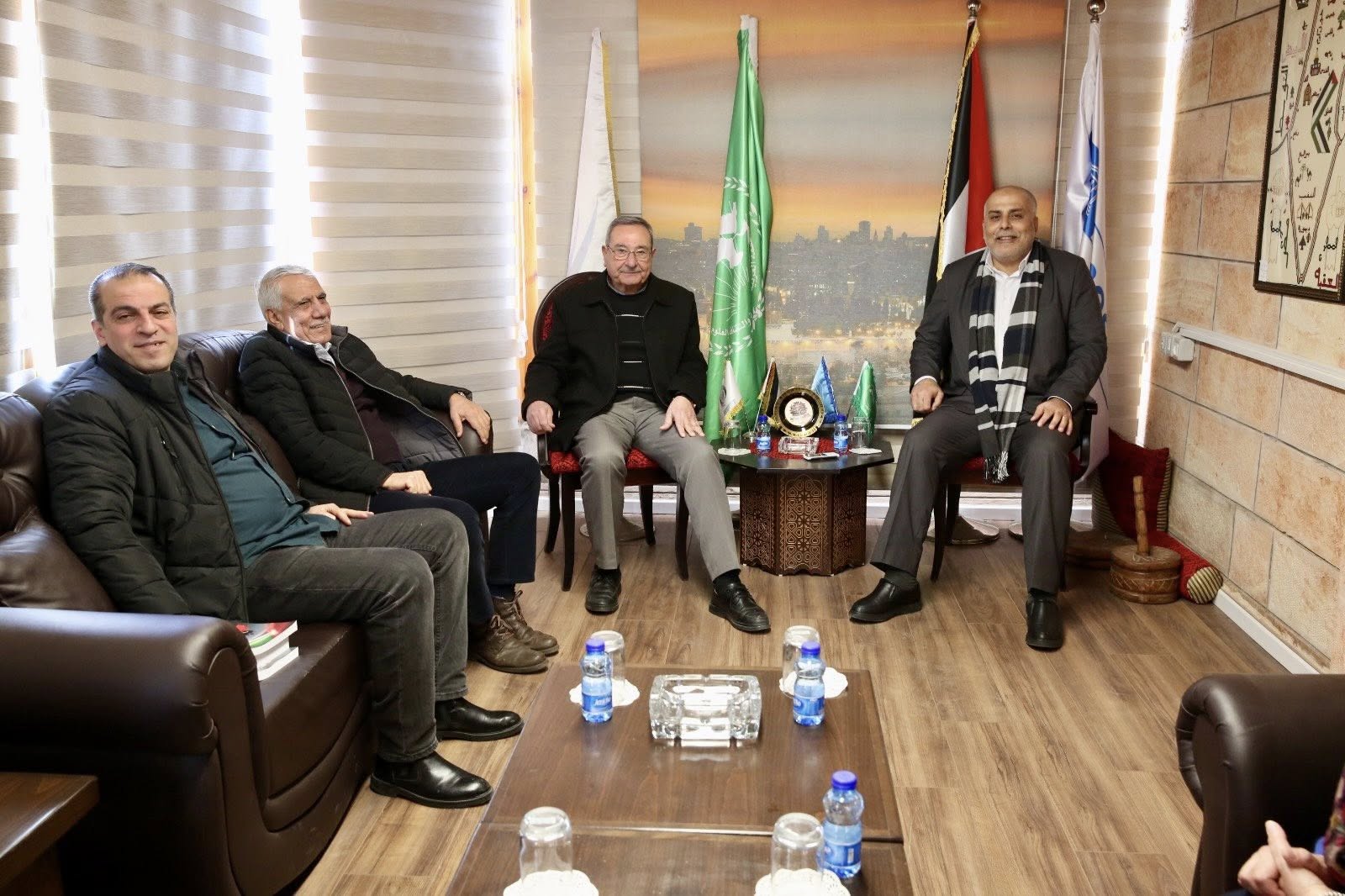 جهاد رمضان و عزام الأحمد و رمزي رباح